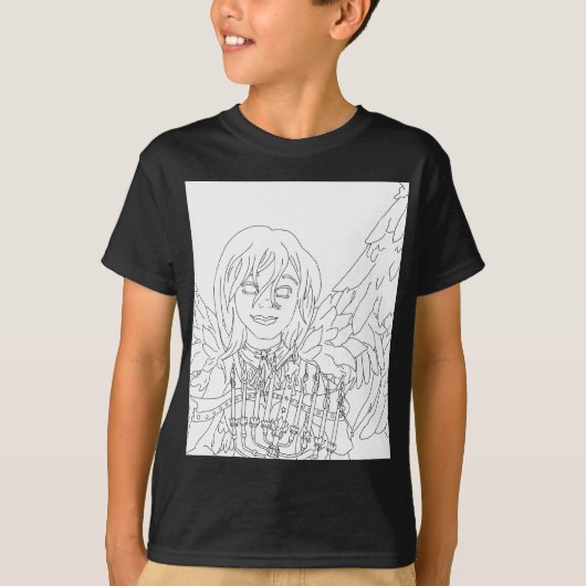 De Engel van de Chanoeka T-shirt (Voorkant)