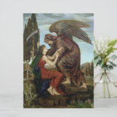 De engel van de Dood (Compassie aan het einde van Kaart (Staand voorkant)