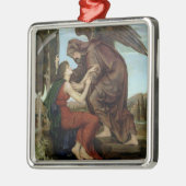 De engel van de Dood (Compassie aan het einde van Metalen Ornament (Links)