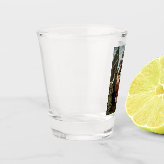 De engel van de Dood (Compassie aan het einde van  Shot Glas (Links)