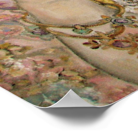 De engel van de Gulden parel. Poster (Hoek)