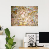 De engel van de Gulden parel. Poster (Thuiskantoor)