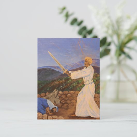 De engel van de Heer Briefkaart (Staand voorkant)