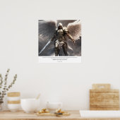 De engel van de Heer. Poster (Keuken)