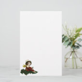 De Engel van de hulst Briefpapier (Staand voorkant)