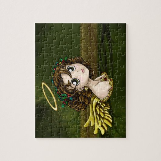 De Engel van de hulst Legpuzzel (Verticaal)