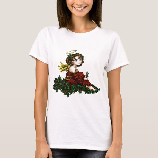 De Engel van de hulst T-shirt (Voorkant)