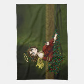 De Engel van de hulst Theedoek (Verticaal)