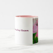 De engel van de liefde tweekleurige koffiemok (Center)