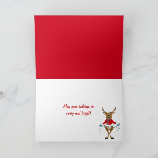 De Engel van de Peperkoek van Kerstmis Feestdagen Kaart (Binnen)