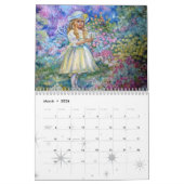 De engel van de roos kwarts klok. kalender (Mar 2026)