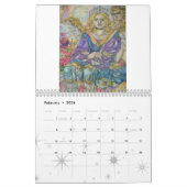 De engel van de roos kwarts klok. kalender (Feb 2026)