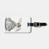 De Engel van de sneeuw Bagagelabel (Voorkant horizontaal)