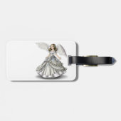 De Engel van de sneeuw Bagagelabel (Achterkant horizontaal)