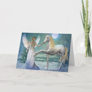 De Engel van de sneeuw (Kaart) Kaart