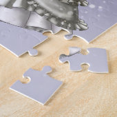 De Engel van de sneeuw Legpuzzel (Zijkant)