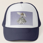 De Engel van de sneeuw Trucker Pet (Voorkant)