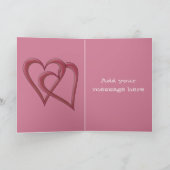 De Engel van de Valentijnsdag Feestdagen Kaart (Binnen)