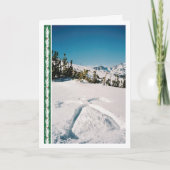 De Engel van de veer Feestdagen Kaart (Voorkant)