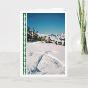 De Engel van de veer Feestdagen Kaart