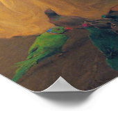 De engel van de vogels Franz Dvorak 1910 Poster (Hoek)