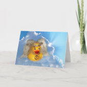 De Engel van de vrede Feestdagen Kaart (Voorkant)