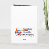 De Engel van de Vriendschap van Kerstmis - Vers Feestdagen Kaart (Achterkant)