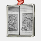 De engel van Frankrijk die de ketters uitzet Metalen Ornament (Links)