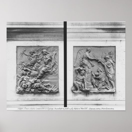 De engel van Frankrijk die de ketters uitzet Poster (Voorkant)