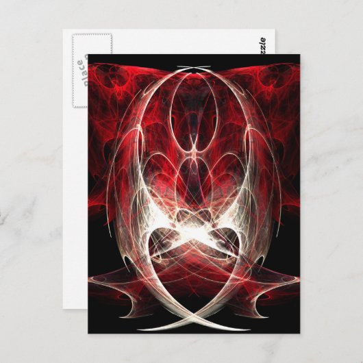 De Engel van harten Briefkaart (Voorkant / Achterkant)