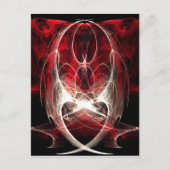 De Engel van harten Briefkaart (Voorkant)