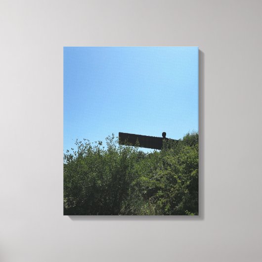 De Engel Van Het Noorden Canvas Afdruk (Voorkant)