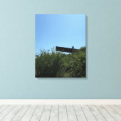 De Engel Van Het Noorden Canvas Afdruk (Insitu (Houten vloer))