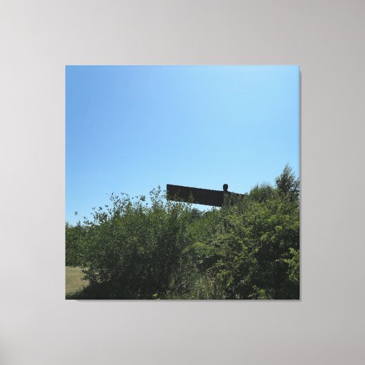 De Engel Van Het Noorden Canvas Afdruk (Voorkant)