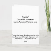 De Engel van Indriel Kaart (Achterkant)