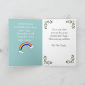 De Engel van Labrador van de chocolade met Liefde Kaart (Binnen)