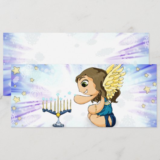 De Engel van Menorah (Voorkant / Achterkant)