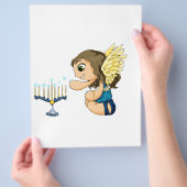De Engel van Menorah Flyer (Hand)