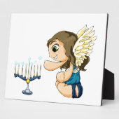 De Engel van Menorah Fotoplaat (Zijkant)