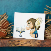 De Engel van Menorah Fotoplaat (Zijkant)