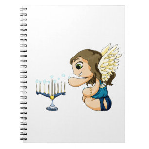 De Engel van Menorah Notitieboek