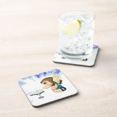 De Engel van Menorah Onderzetter (Rechterzijde)