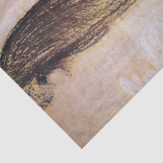 De engel van Mikalojus Ciurlionis Tissuepapier (Detail)