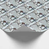 De Engel van Moravian van kunsten en van Ambachten Cadeaupapier (Hoek)