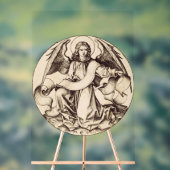 De engel van Sint-Mattheus - Fijn Kunstsymbool Acryl Bord (Neutraal)