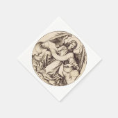De Engel van Sint-Mattheus - Fijn Kunstsymbool Servet (Hoek)