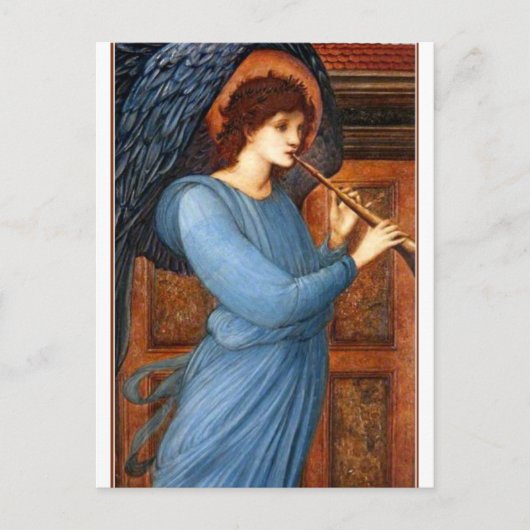 De engel van Sir Edward Burne-Jones Briefkaart (Voorkant)