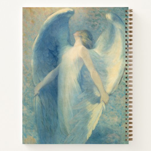 De engel William Baxter Closson Kunstwerk Naam Notitieboek (Achterkant)