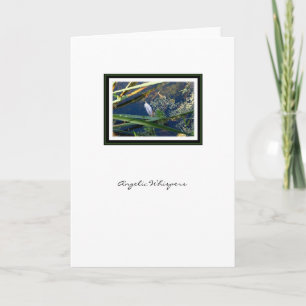 De engelachtige Veer van de Engel van het Kaart