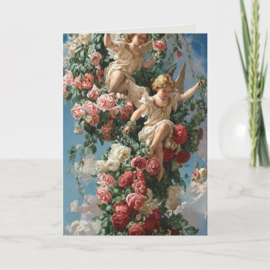 De engelcollectie van ArtDesignsByBlake.com Kaart (Voorkant)